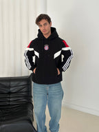 FC Bayern Munich Retro Panelled Hoodie