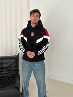 FC Bayern Munich Retro Panelled Hoodie