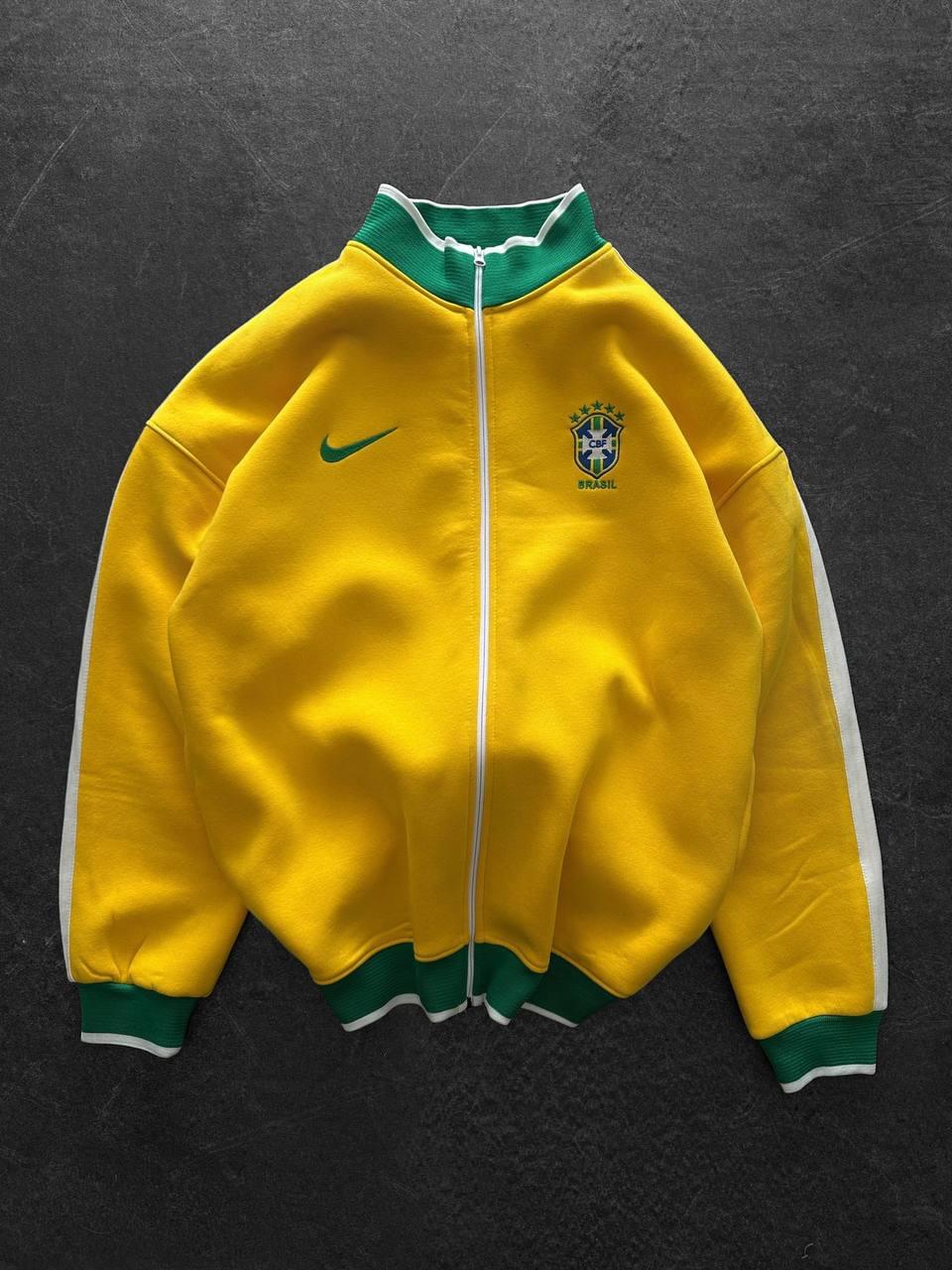 Brazil Football Retro Track Jacket.