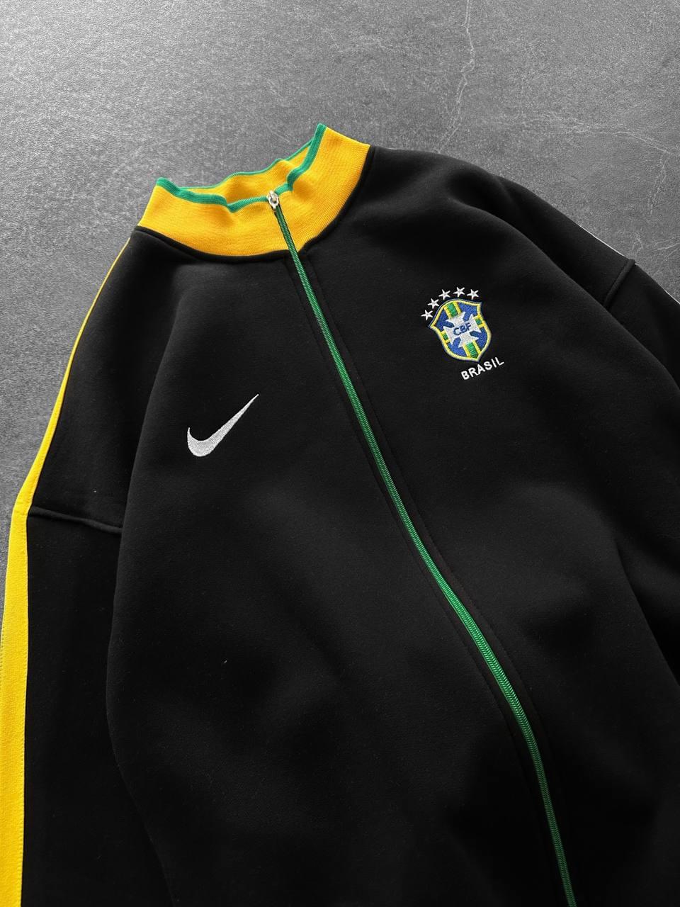 Brazil Football Retro Track Jacket.