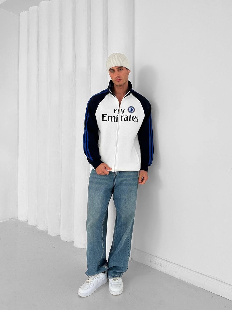 Chelsea FC "Fly Emirates" Retro Track Jacket.