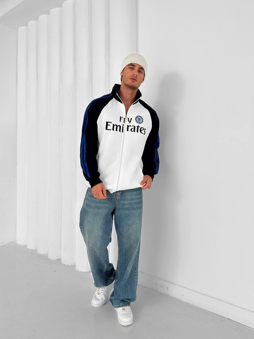 Chelsea FC "Fly Emirates" Retro Track Jacket.