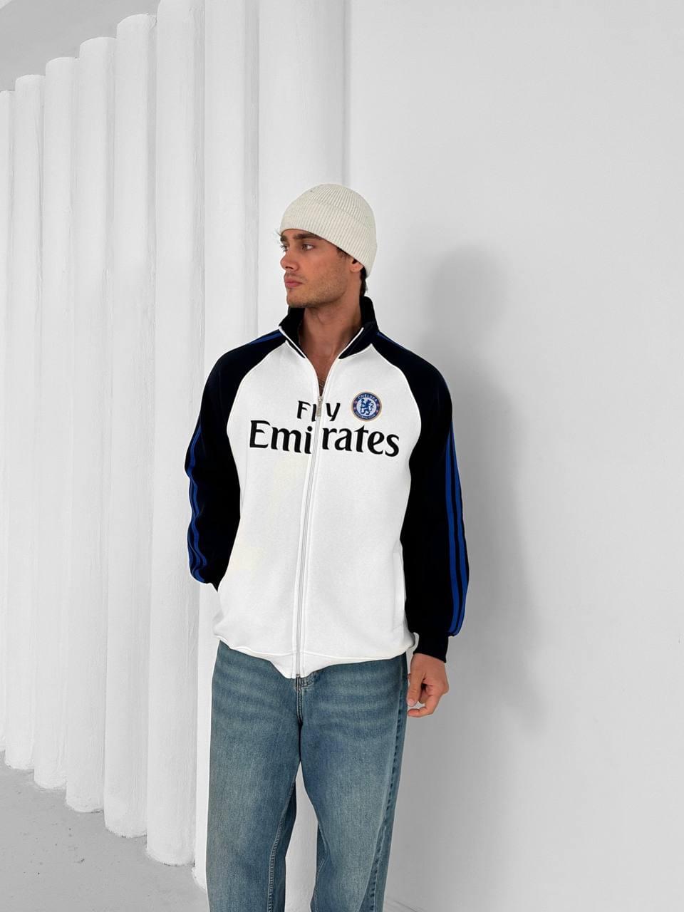 Chelsea FC "Fly Emirates" Retro Track Jacket.