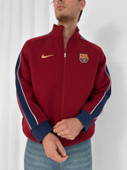 FC Barcelona Retro Zip-Up Track Jacket