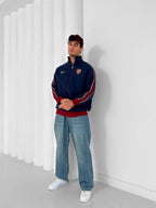 FC Barcelona Retro Zip-Up Track Jacket