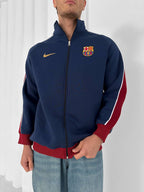 FC Barcelona Retro Zip-Up Track Jacket
