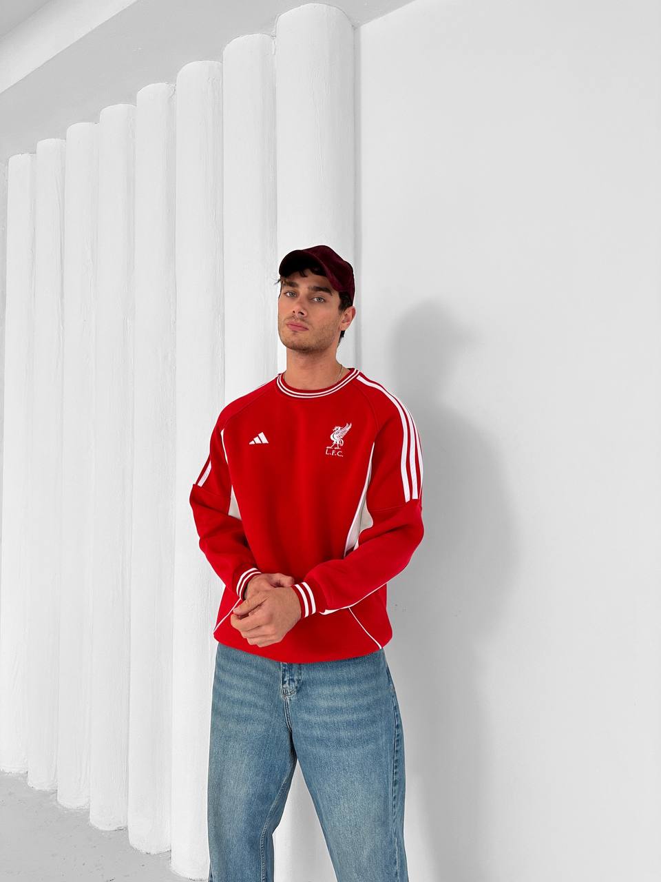 Liverpool FC Retro Crewneck Sweatshirt