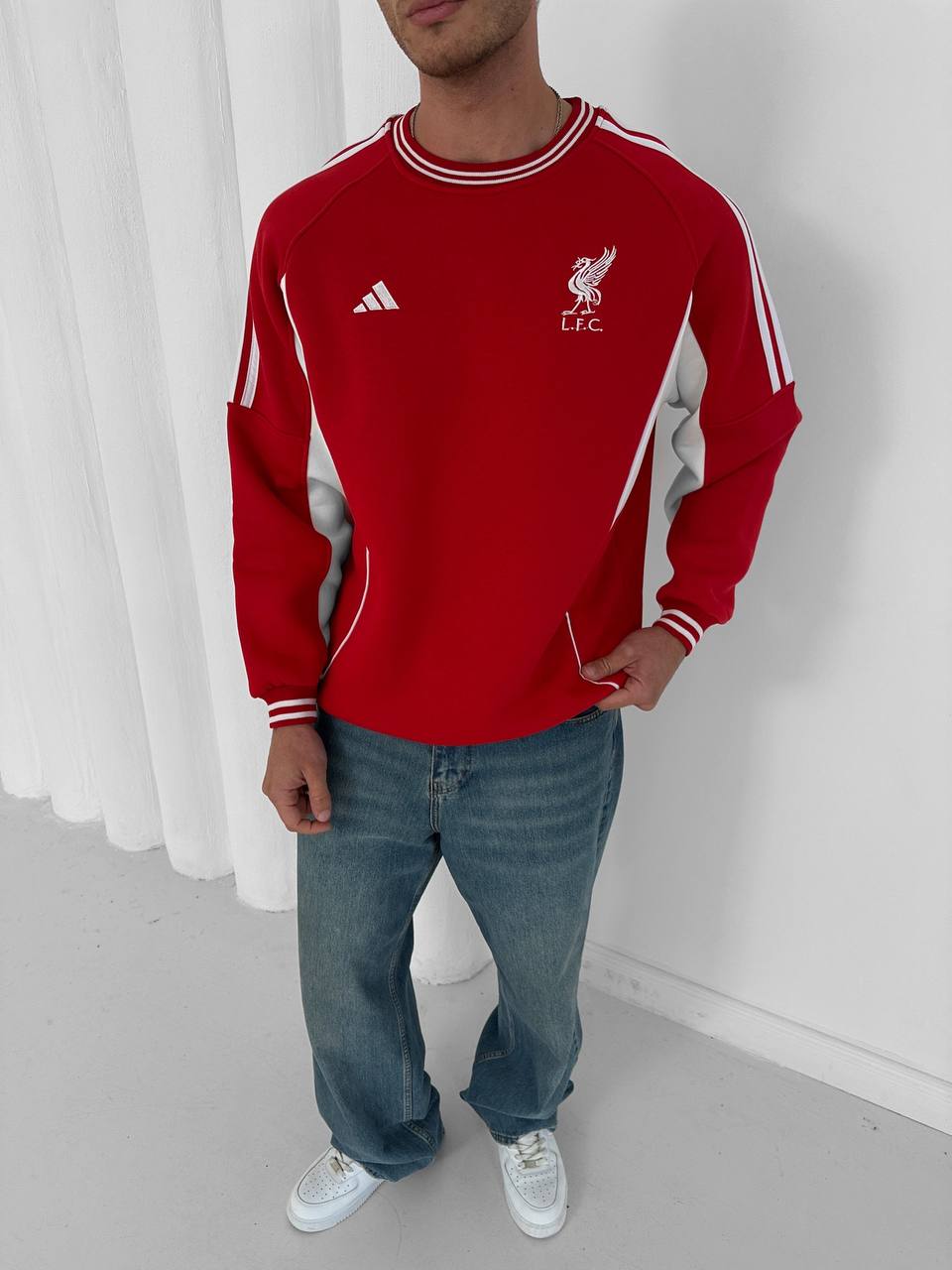 Liverpool FC Retro Crewneck Sweatshirt