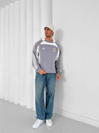 Real Madrid Retro Panelled Hoodie