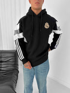 Real Madrid Hooded Oversized Sweatshirt - Stylish and Comfortable
