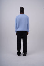 Ribbed Knit Half-Zip Sweater