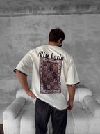 Rise kyrin Graphic Tee - Ethnic Carpet Print Shirt