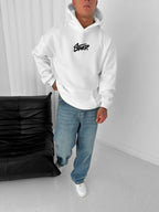 "STWD" Graffiti Logo Hoodie – Oversized Streetwear Pullover