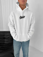 "STWD" Graffiti Logo Hoodie – Oversized Streetwear Pullover
