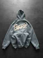 "STWD" Graffiti Logo Hoodie – Oversized Streetwear Pullover