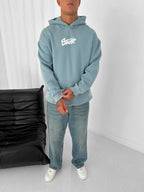 "STWD" Graffiti Logo Hoodie – Oversized Streetwear Pullover