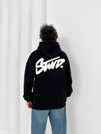 "STWD" Graffiti Logo Hoodie – Oversized Streetwear Pullover