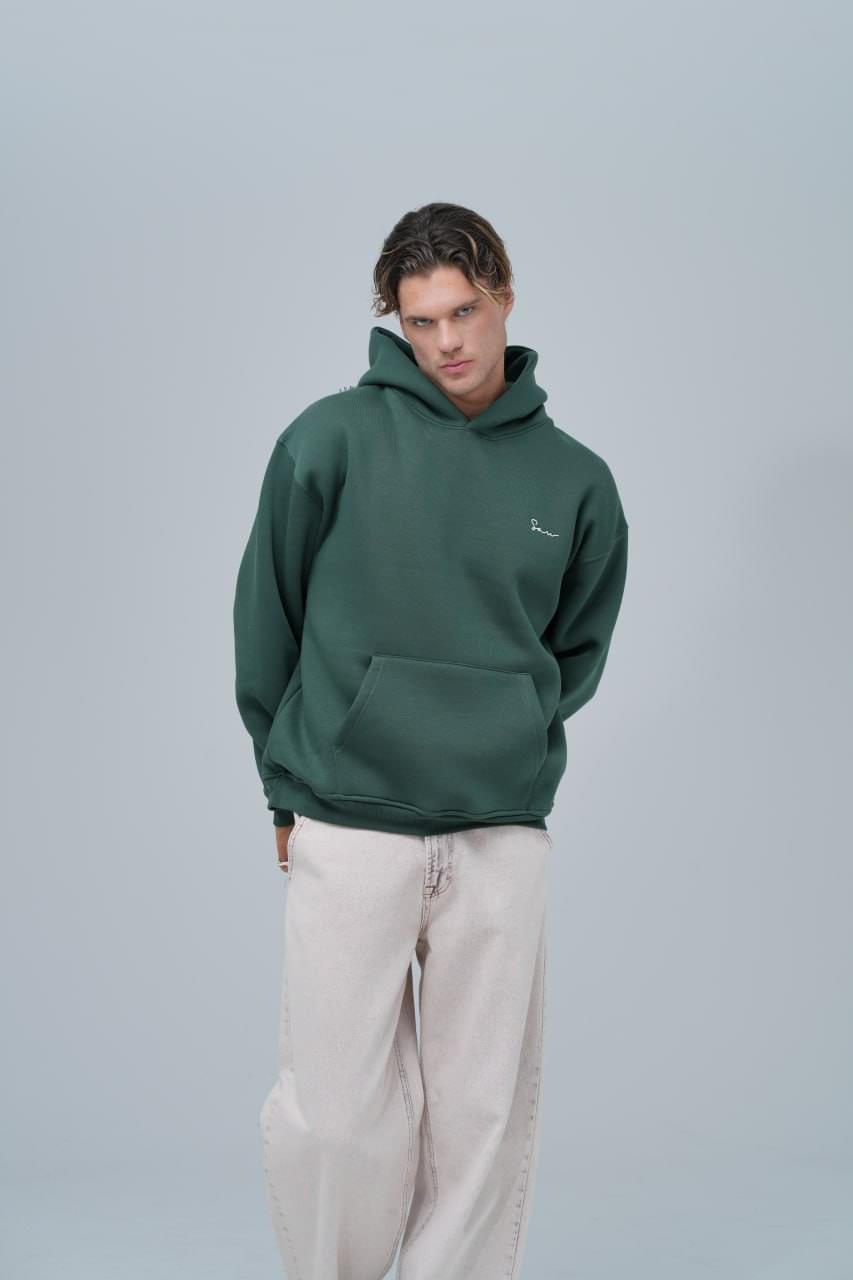 "Saw" Tapestry Appliqué Hoodie.