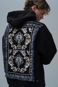 "Saw" Tapestry Appliqué Hoodie