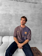 Travis Scott Cactus Jack FC Barcelona Distressed T-Shirt