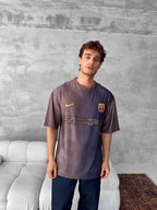 Travis Scott Cactus Jack FC Barcelona Distressed T-Shirt