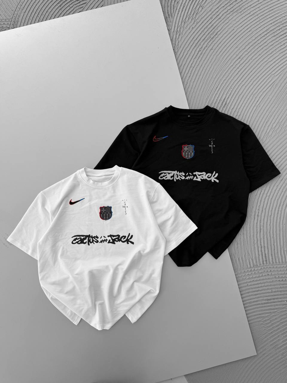 WithinBlack: Travis Scott Cactus Jack FC Barcelona Tee - Mens