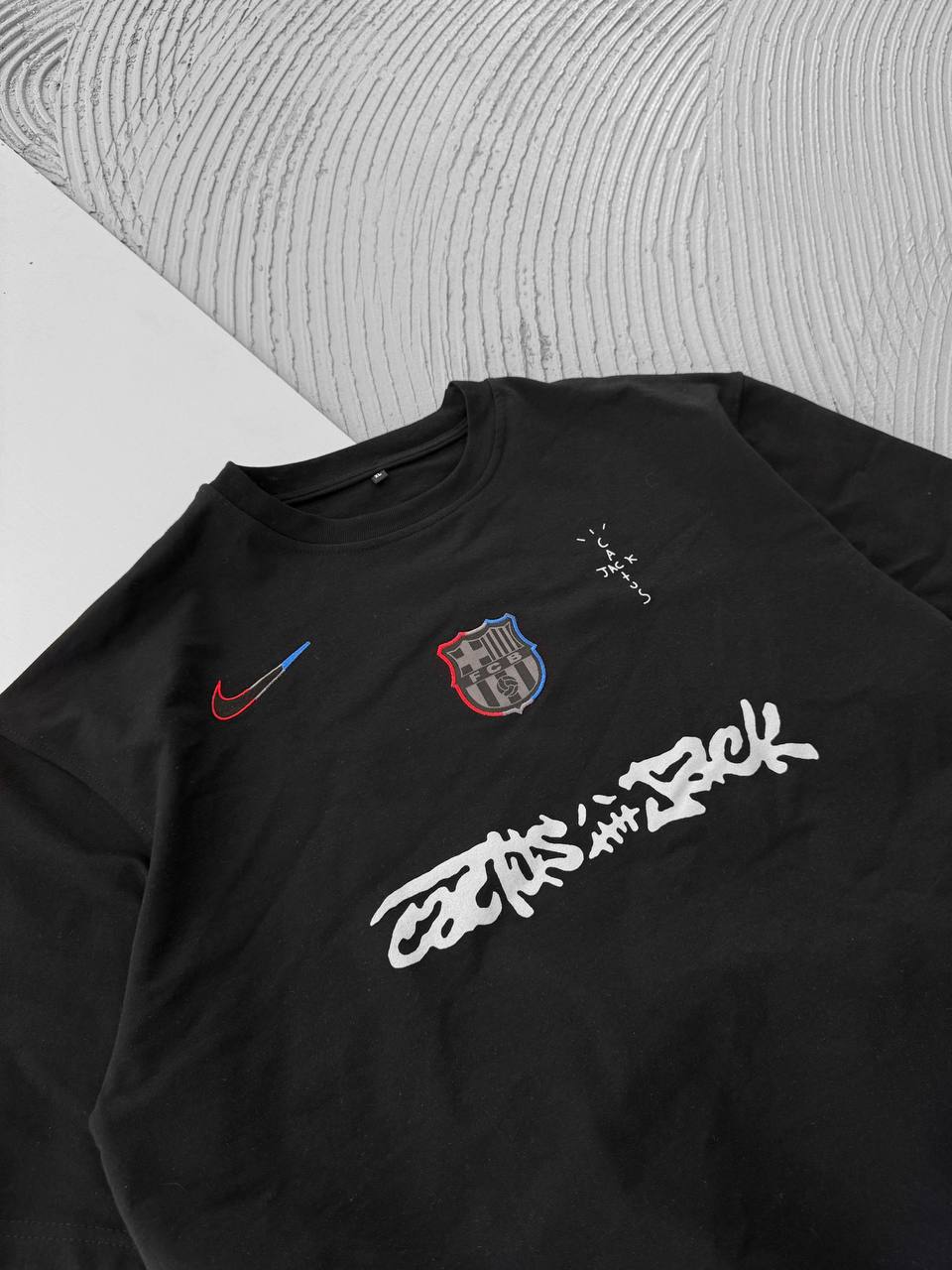 WithinBlack: Travis Scott Cactus Jack FC Barcelona Tee - Mens