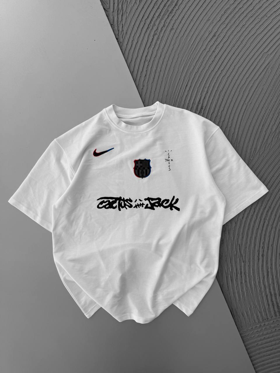 WithinBlack: Travis Scott Cactus Jack FC Barcelona Tee - Mens