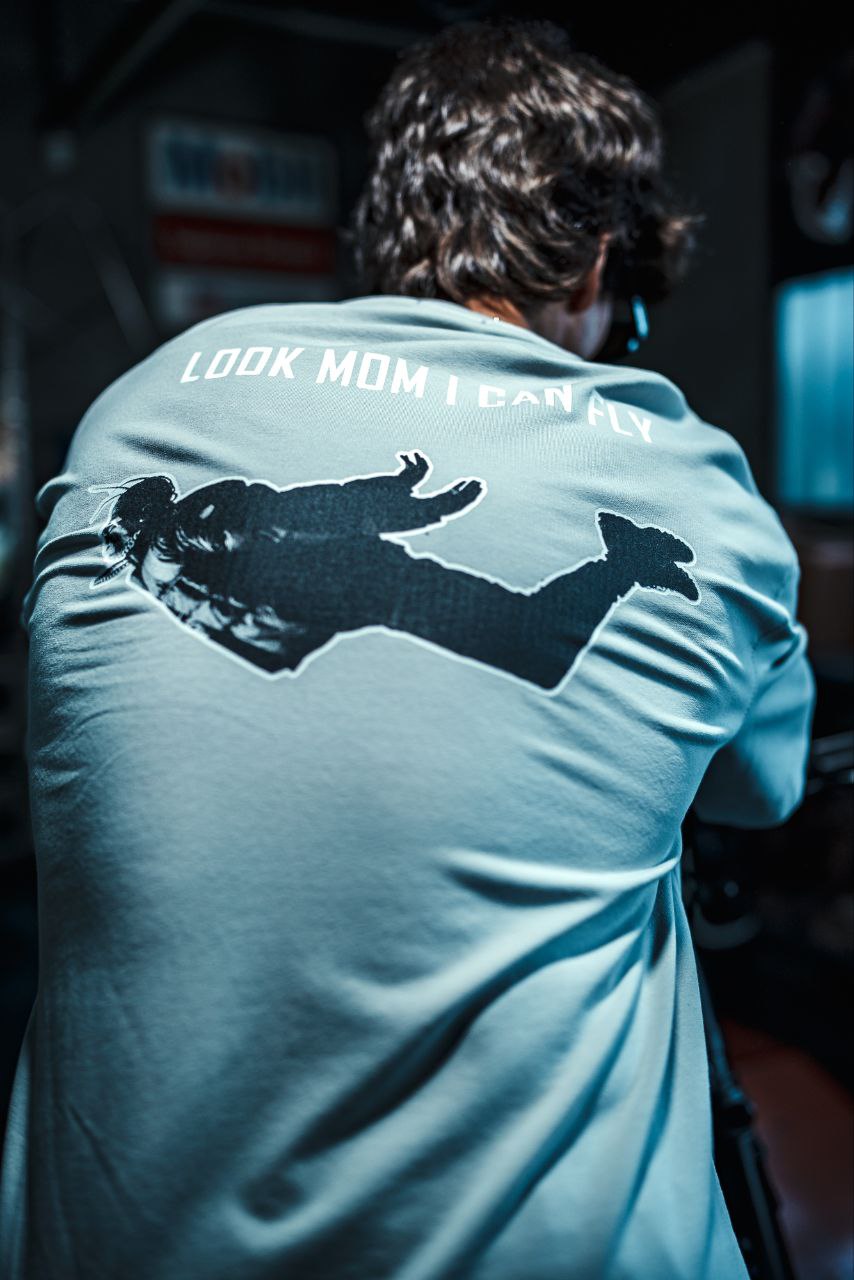 Travis Scott Look Mom I Can Fly Graphic Cotton Tee