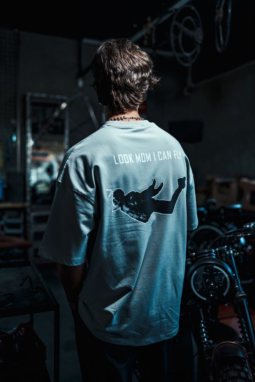 Travis Scott Look Mom I Can Fly Graphic Cotton Tee