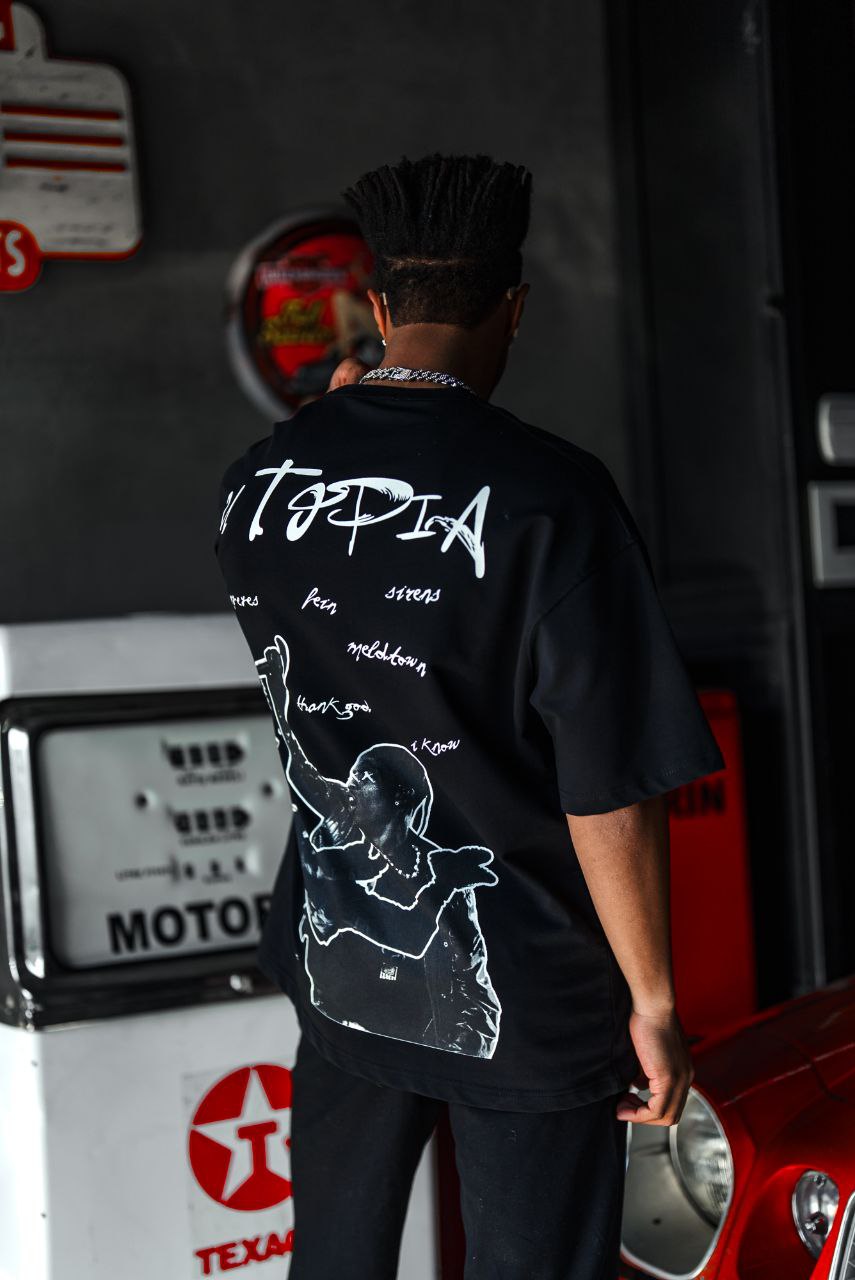 Travis Scott Utopia Album Graphic Cotton Tee