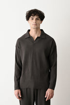 Collared Oversized Knitwear