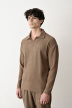 Collared Oversized Knitwear