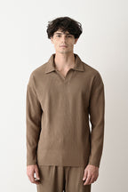 Collared Oversized Knitwear