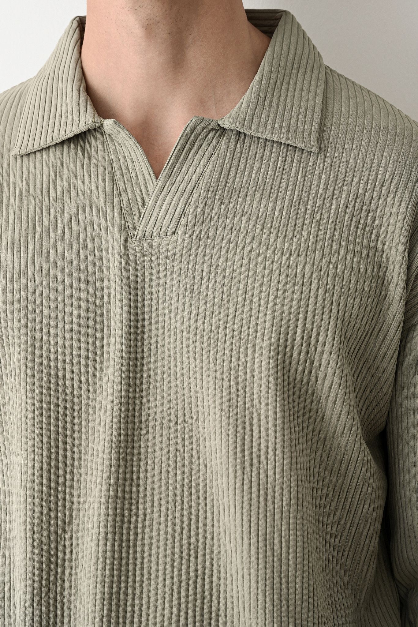 Collared Oversized Knitwear