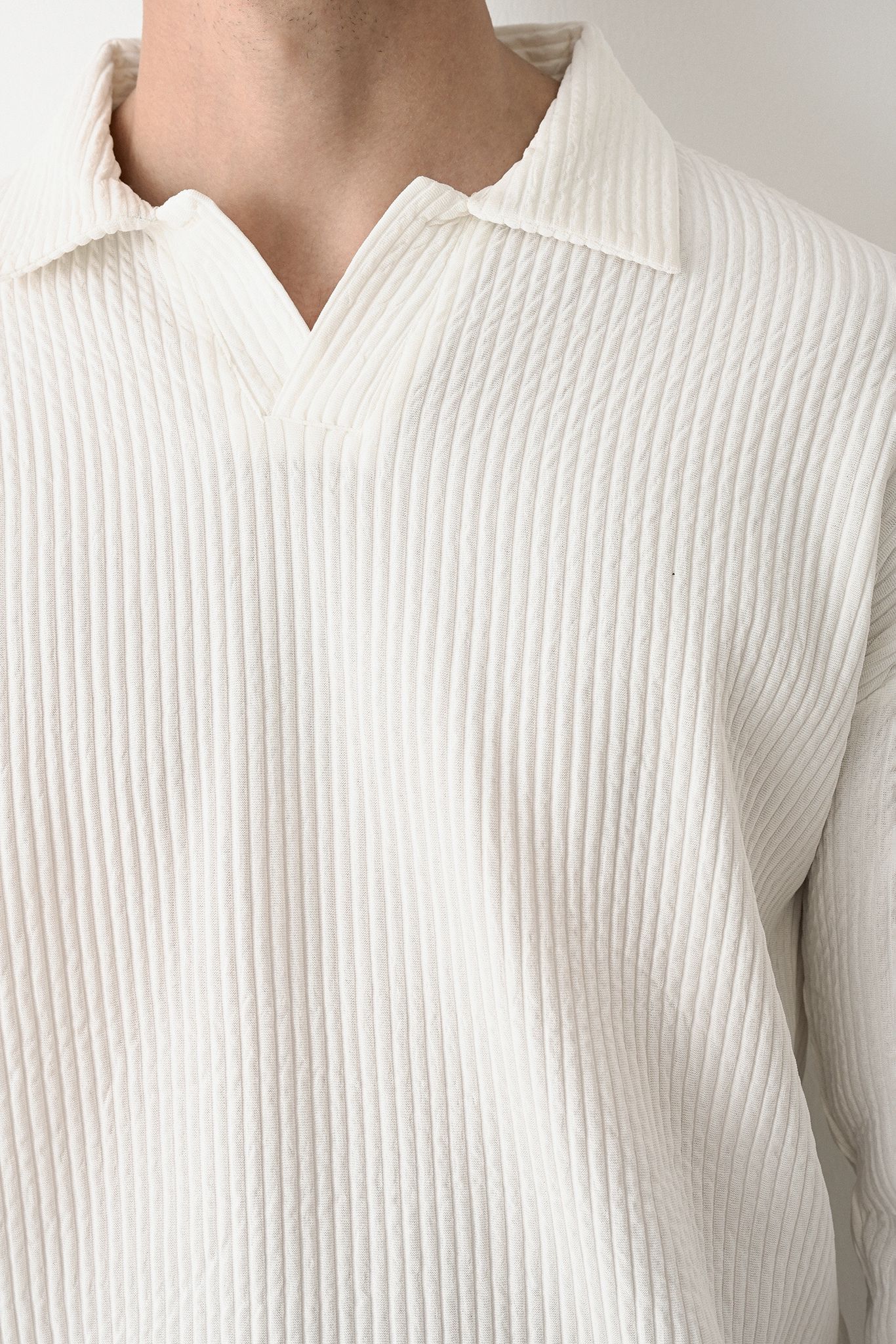 Collared Oversized Knitwear