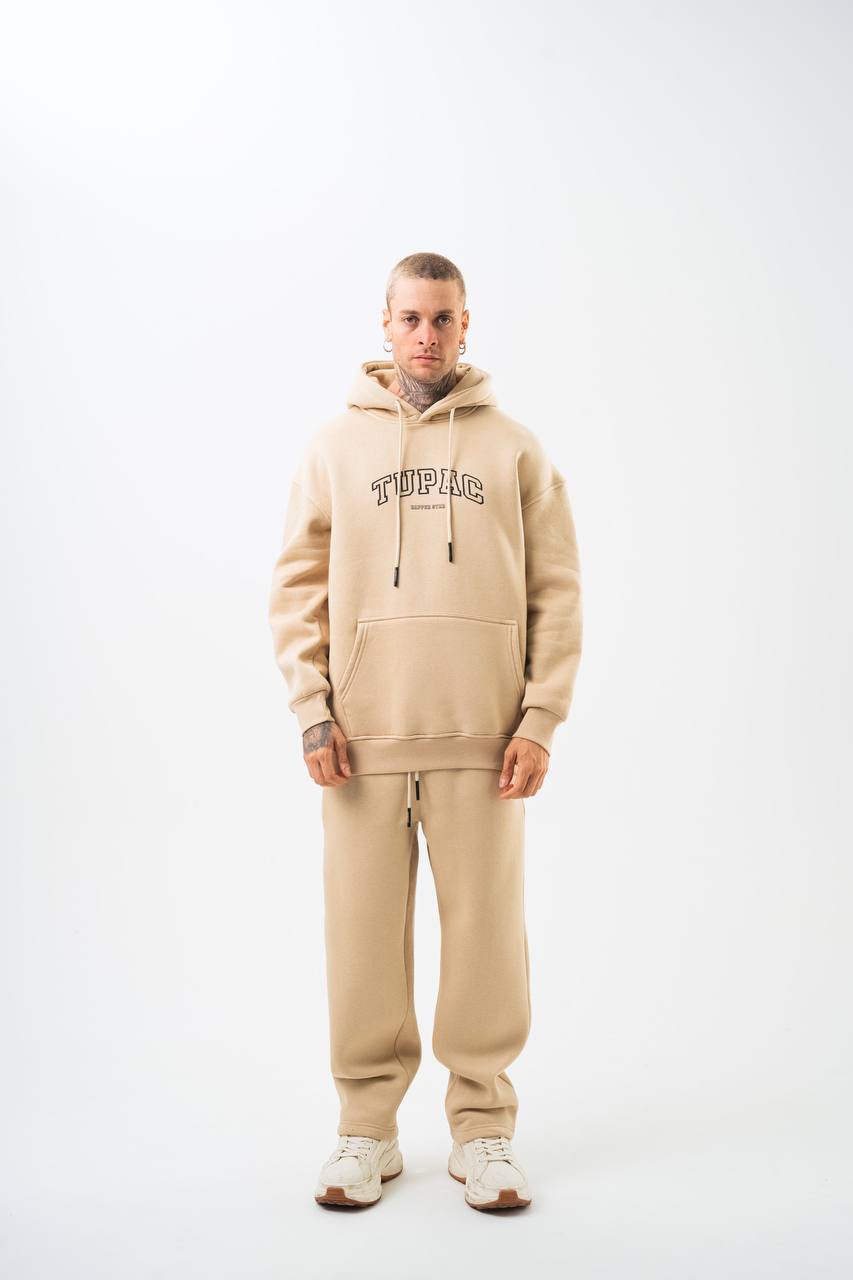 Tupac "Rapper Star" Graphic Unisex Oversized Hoodie