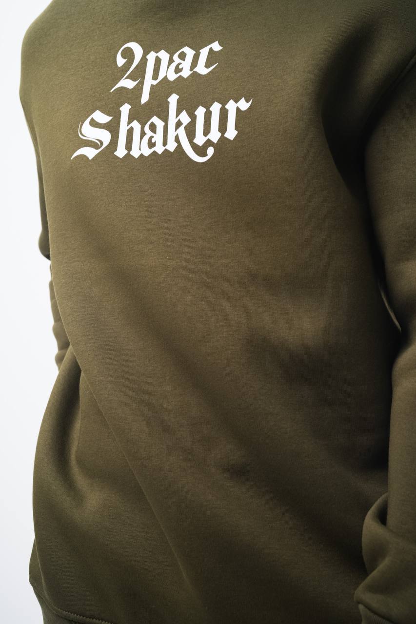 Tupac Shakur Oversized Sweatshirt: Iconic Legend Graphic