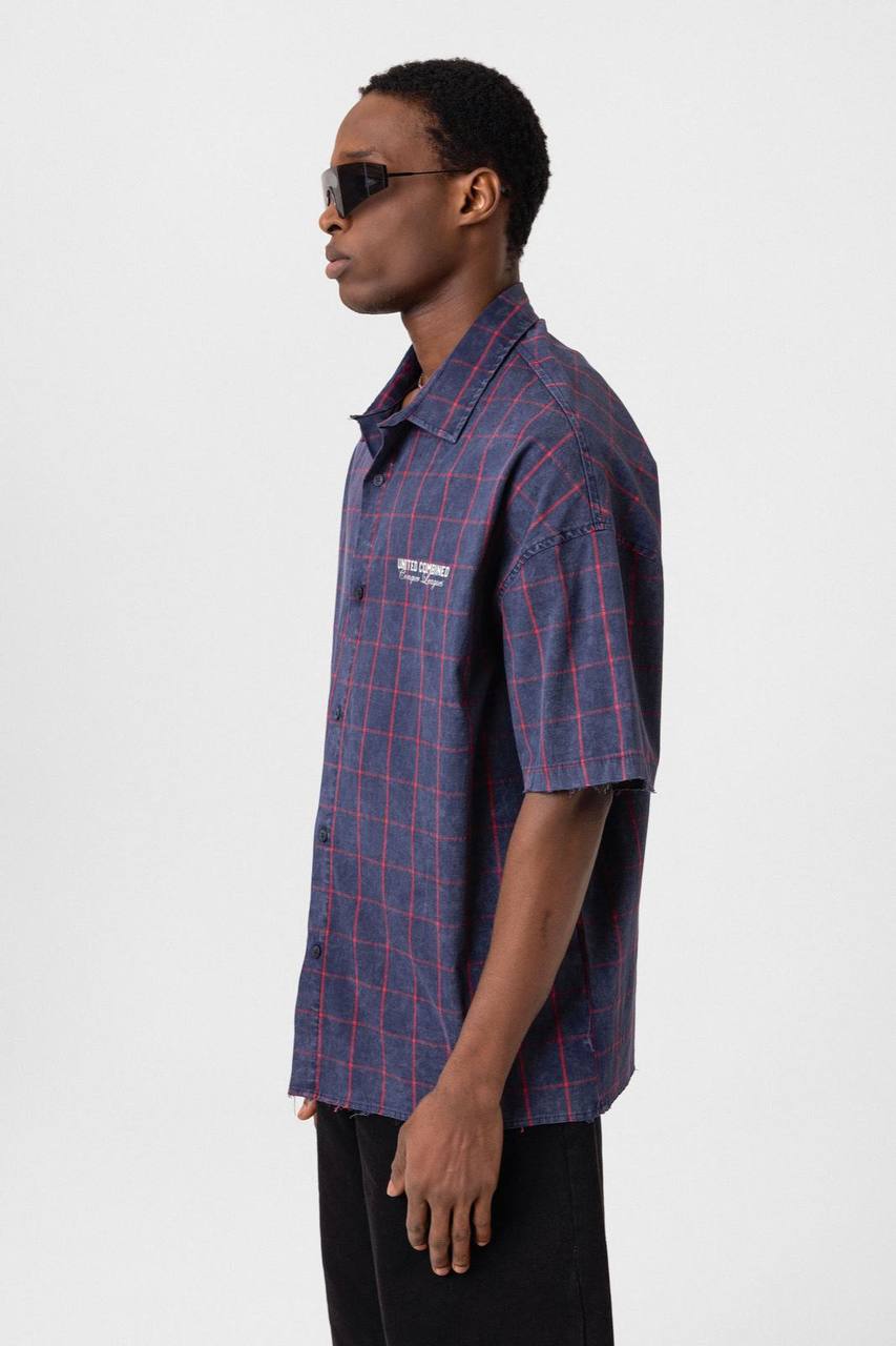 UNITED COMBINED Front Graphic Tee - Unique Design T-Shirt - Casual Statement Top