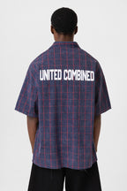 UNITED COMBINED Front Graphic Tee - Unique Design T-Shirt - Casual Statement Top