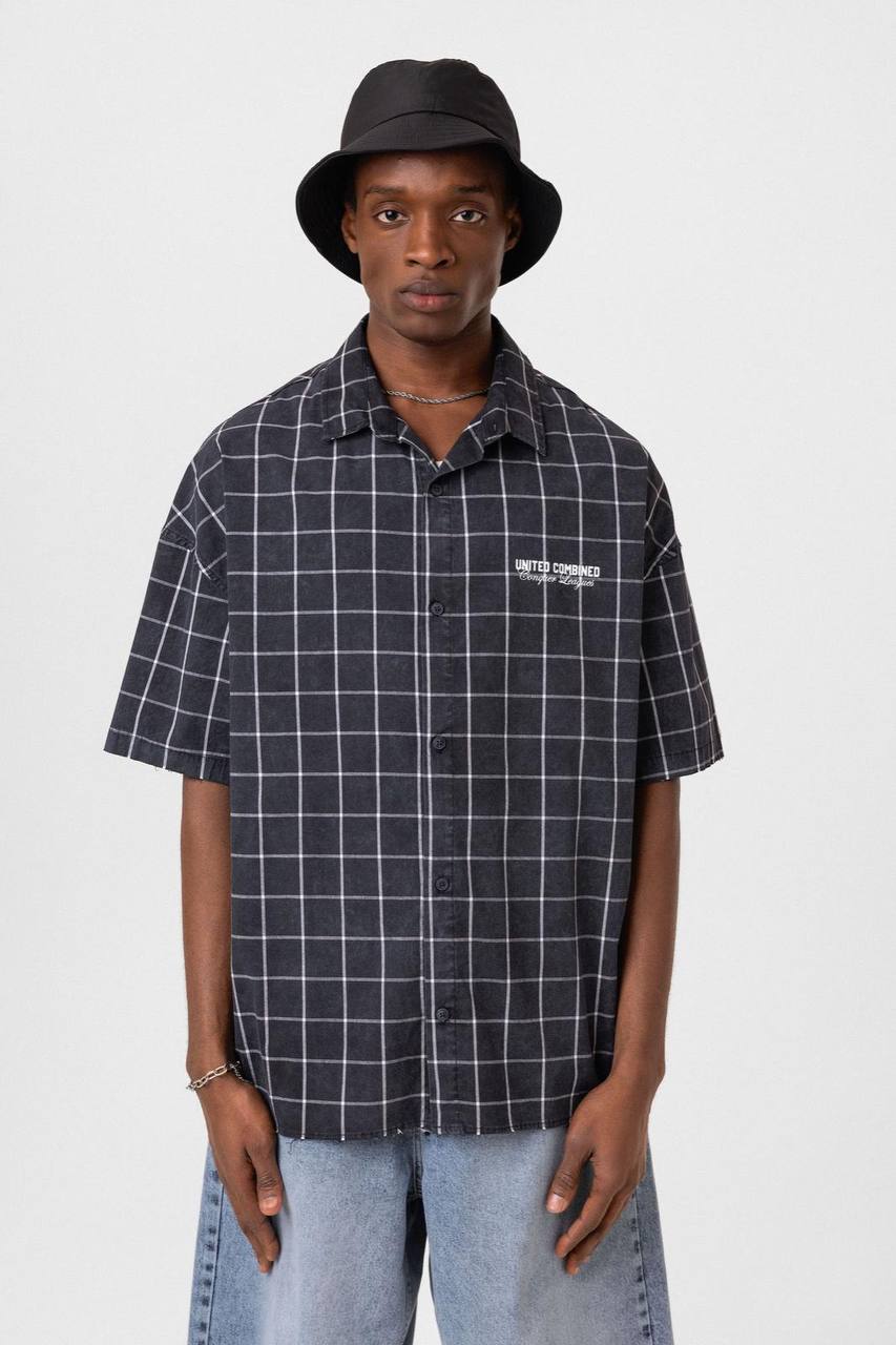 UNITED COMBINED Front Graphic Tee - Unique Design T-Shirt - Casual Statement Top