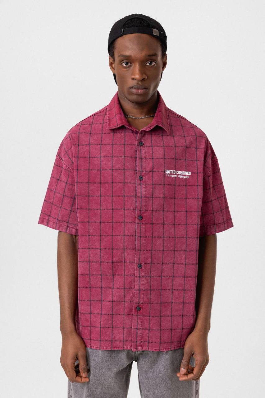 UNITED COMBINED Front Graphic Tee - Unique Design T-Shirt - Casual Statement Top