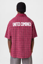 UNITED COMBINED Front Graphic Tee - Unique Design T-Shirt - Casual Statement Top