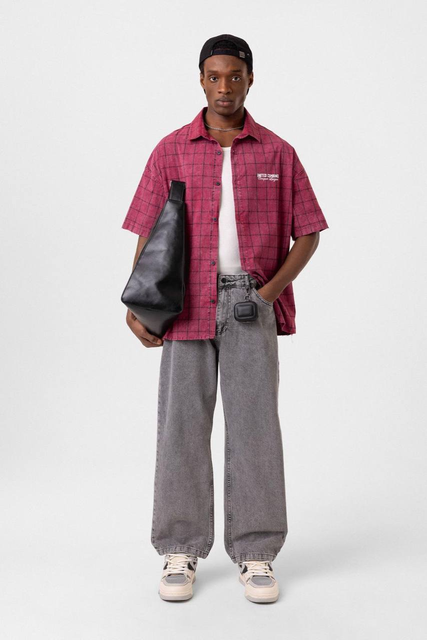 UNITED COMBINED Front Graphic Tee - Unique Design T-Shirt - Casual Statement Top