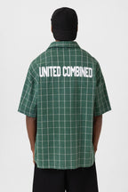 UNITED COMBINED Front Graphic Tee - Unique Design T-Shirt - Casual Statement Top