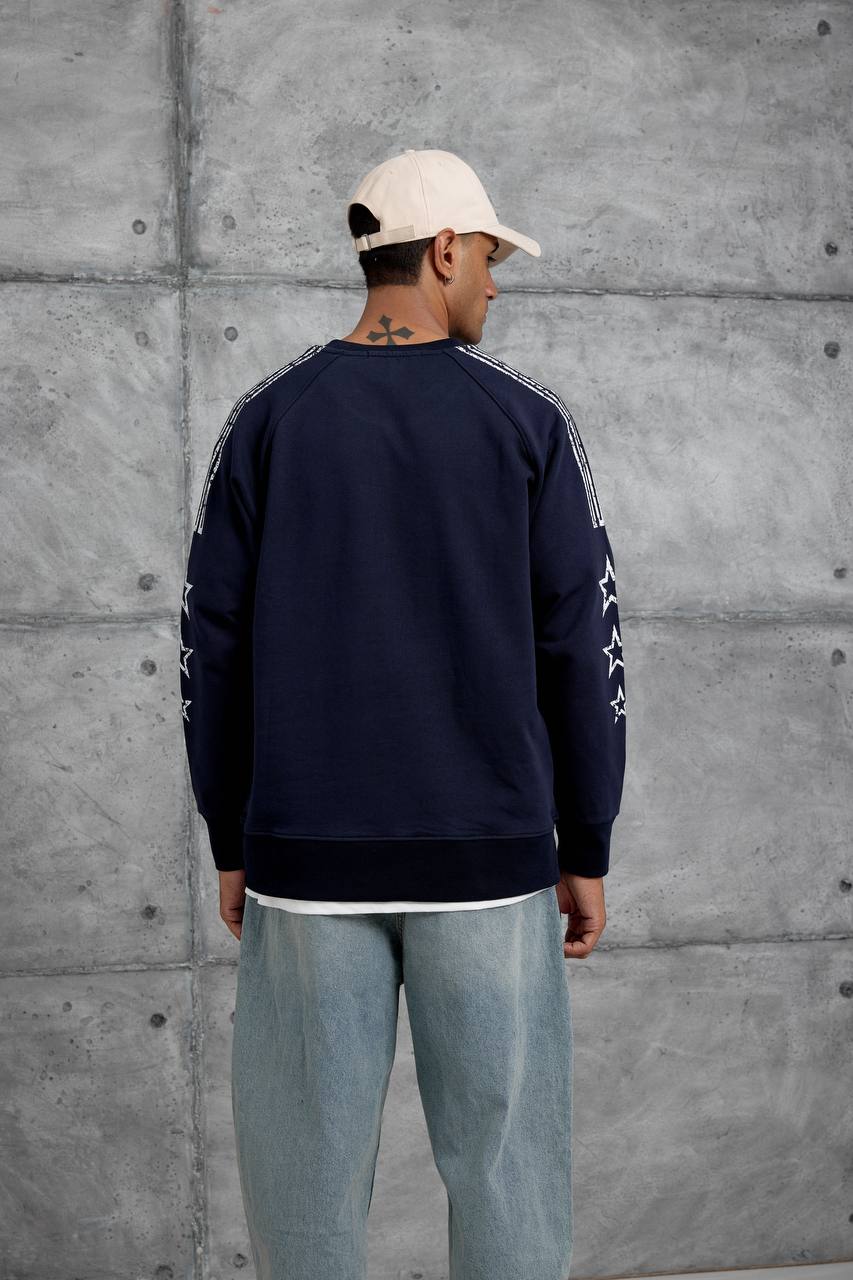 Unisex "98" Distressed Graphic Sweatshirt – Varsity Streetwear Pullover