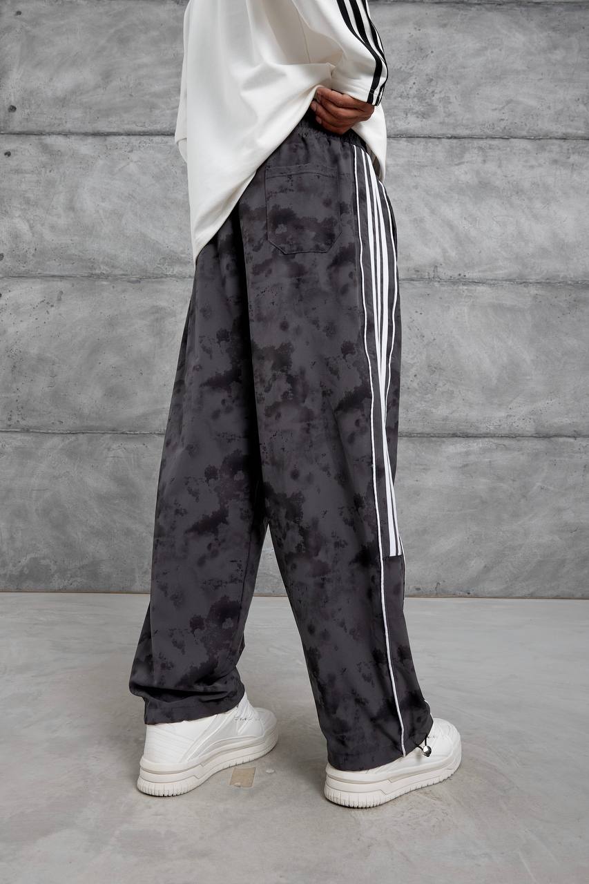 Unisex Cloud Wash Side Stripe Joggers – Streetwear Sweatpants