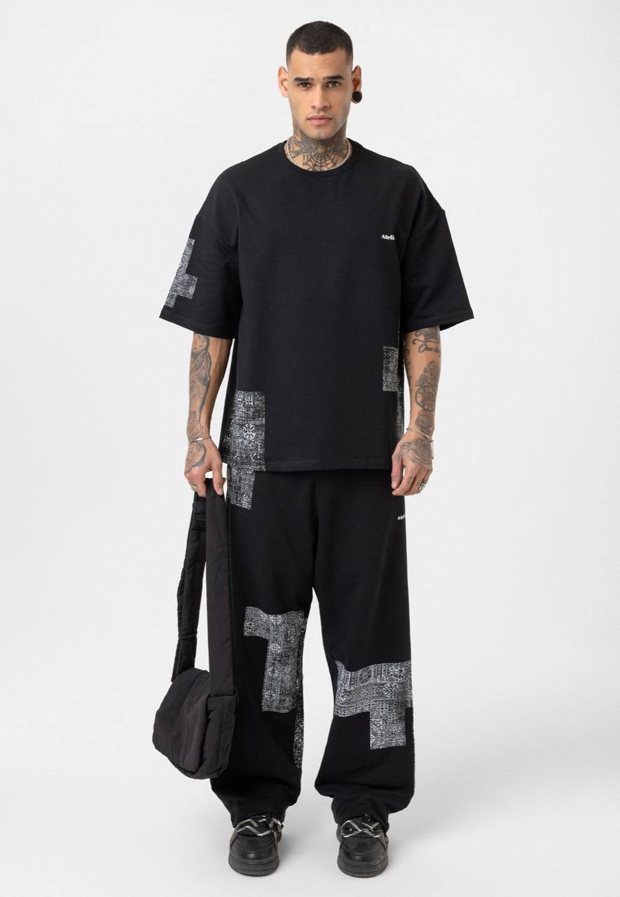 Unisex Patterned Tracksuit Set