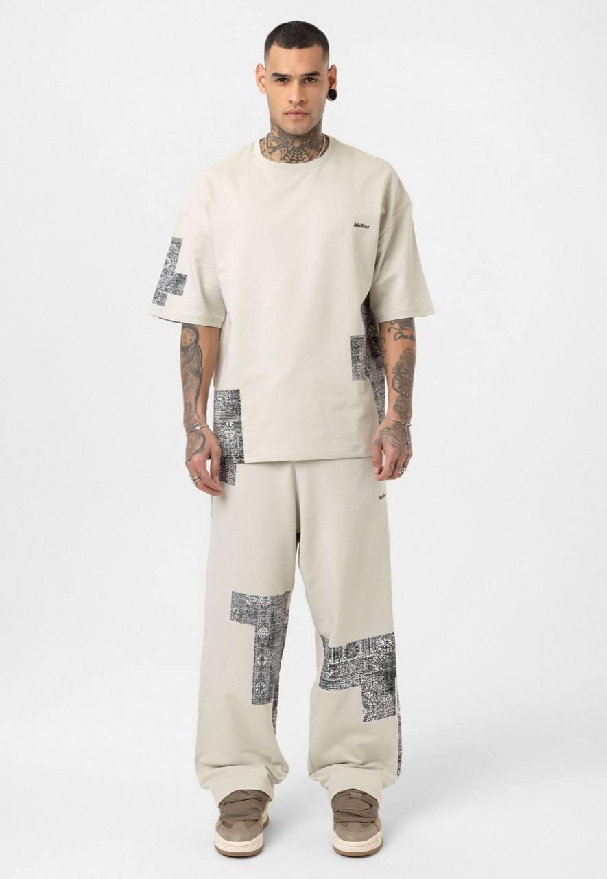 Unisex Patterned Tracksuit Set.