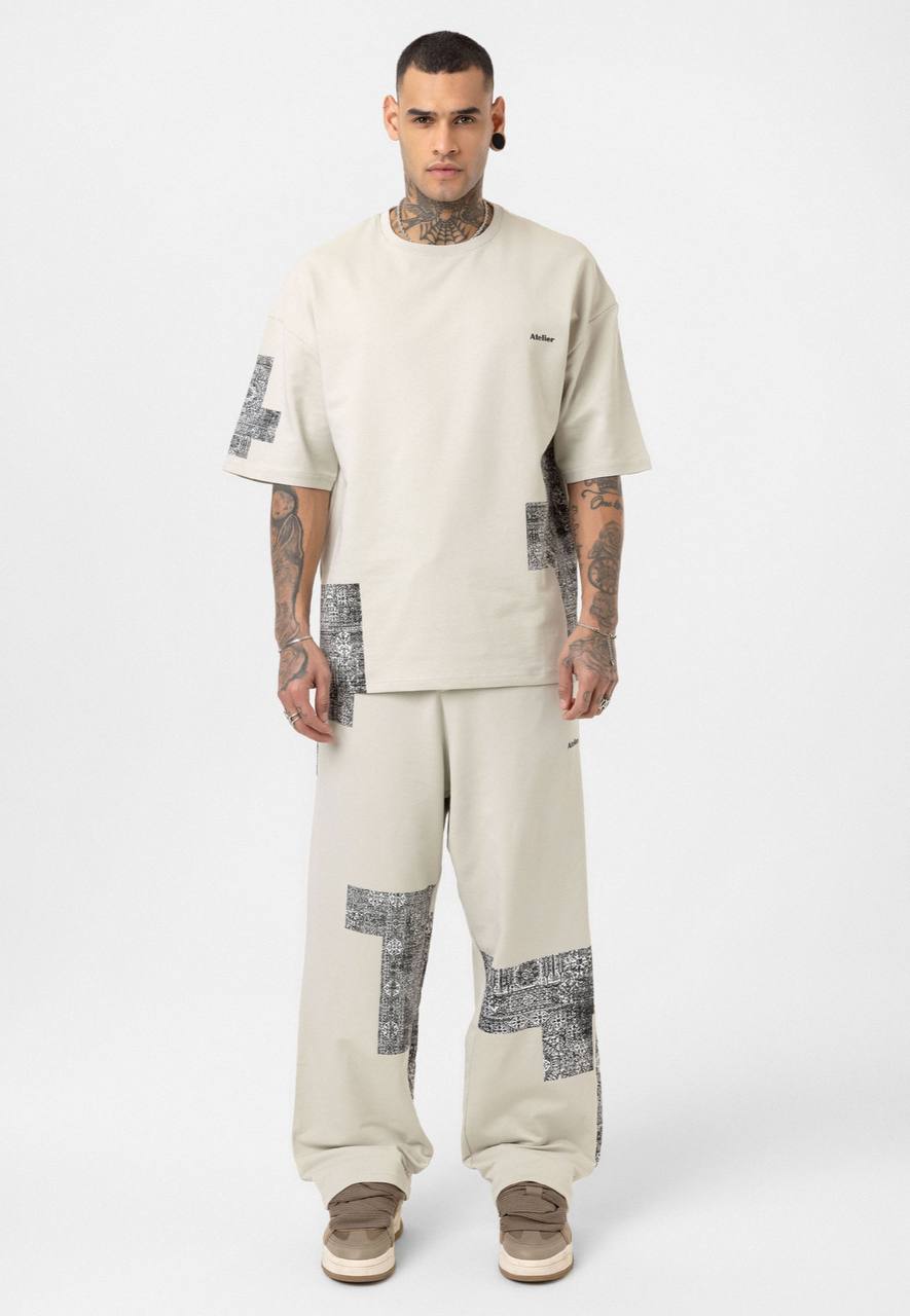 Unisex Patterned Tracksuit Set